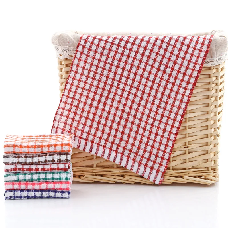 classic cleaning towel 6 pec cotton Towel Household Kitchen Cleaning Cloth