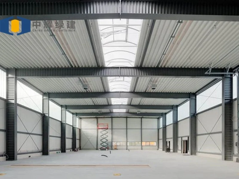 CGCH Prefab modern Workshop Structure Steel Warehouse Shed Steel Structure Building hangar steel structure warehouse