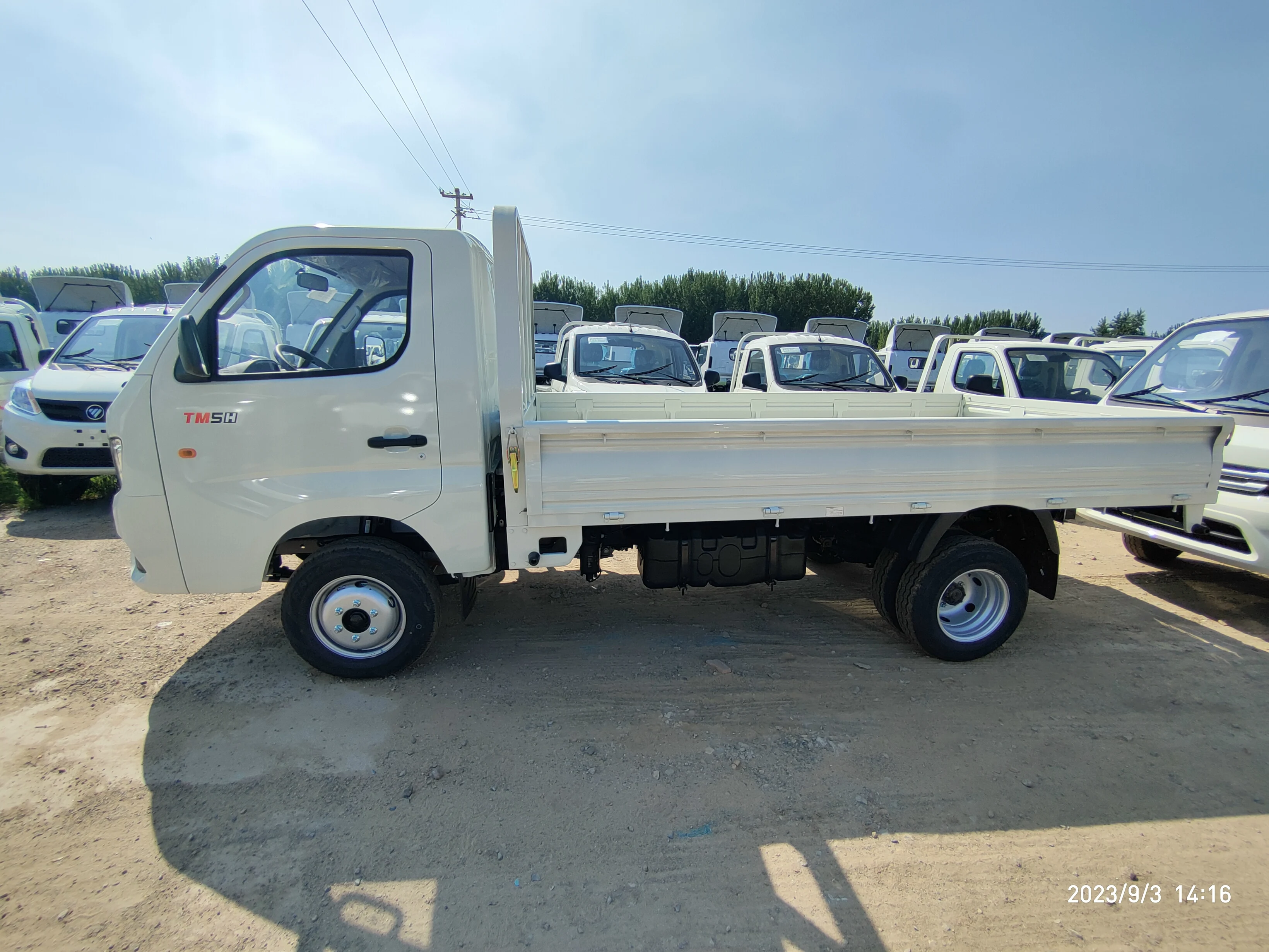 Foton LHD RHD 4X2 1t 2t Cargo Trucks For Brazil