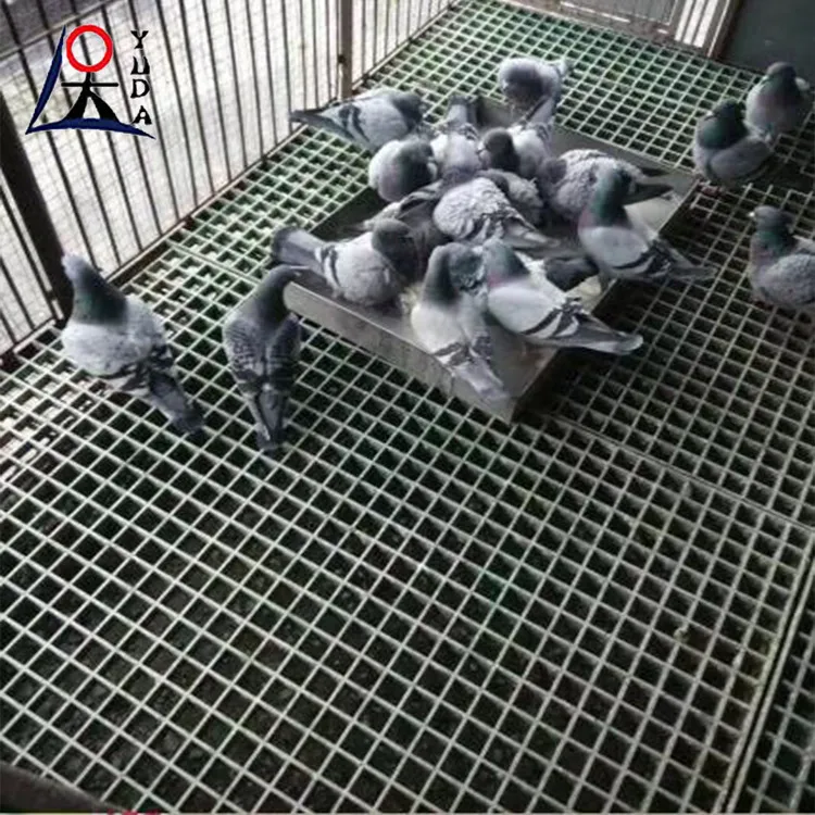 Customized plastic mesh floor/plastic drainage grate plain style steel grating