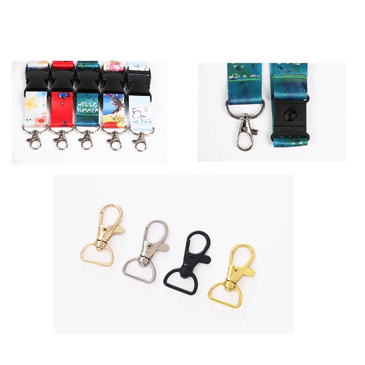  Best Selling Metal Hook Zinc Alloy Bag Accessories Lanyards Buckle D Ring Swivel