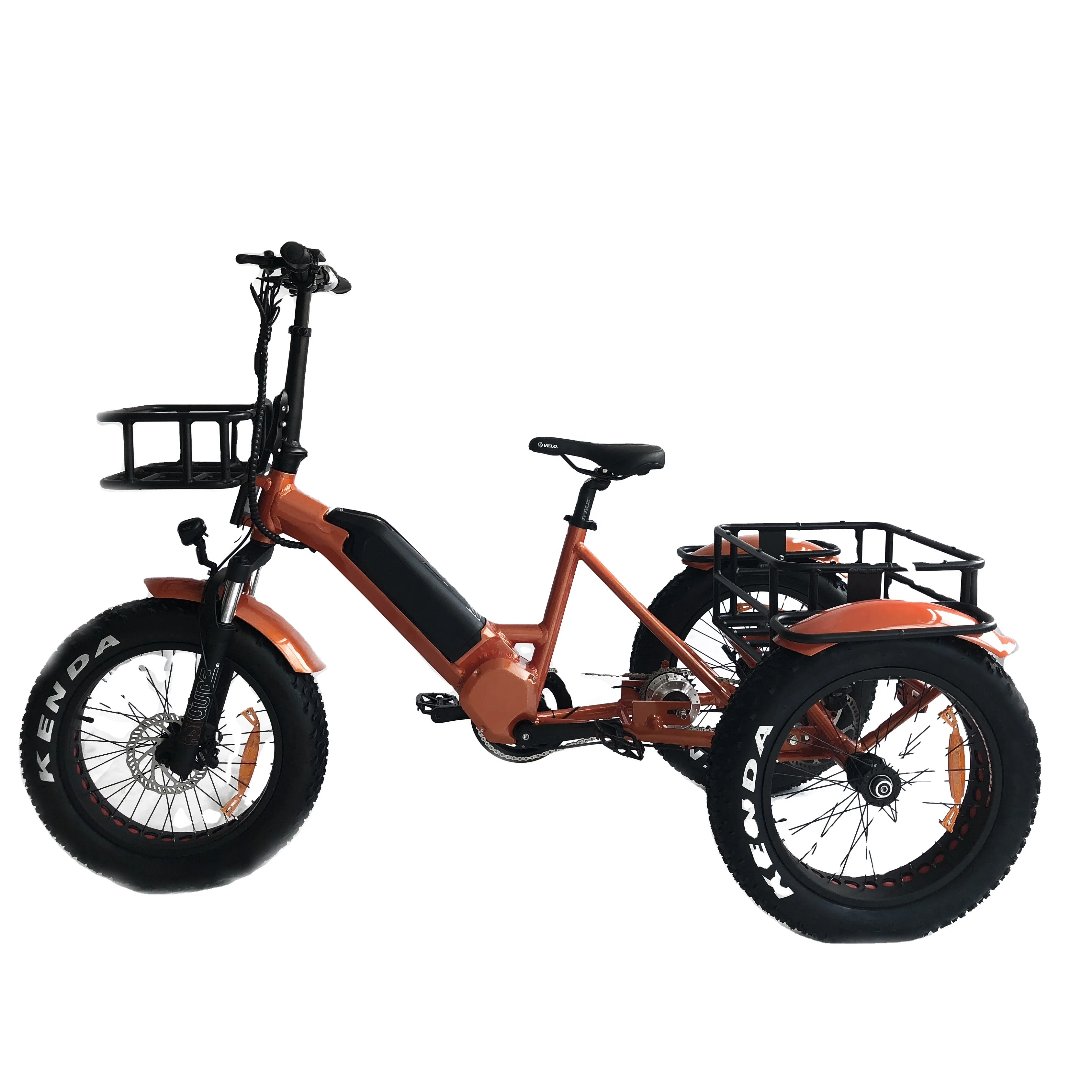 Electric tricycle export lithium battery electric vehicle fat tire snow electric tricycle manufacturers