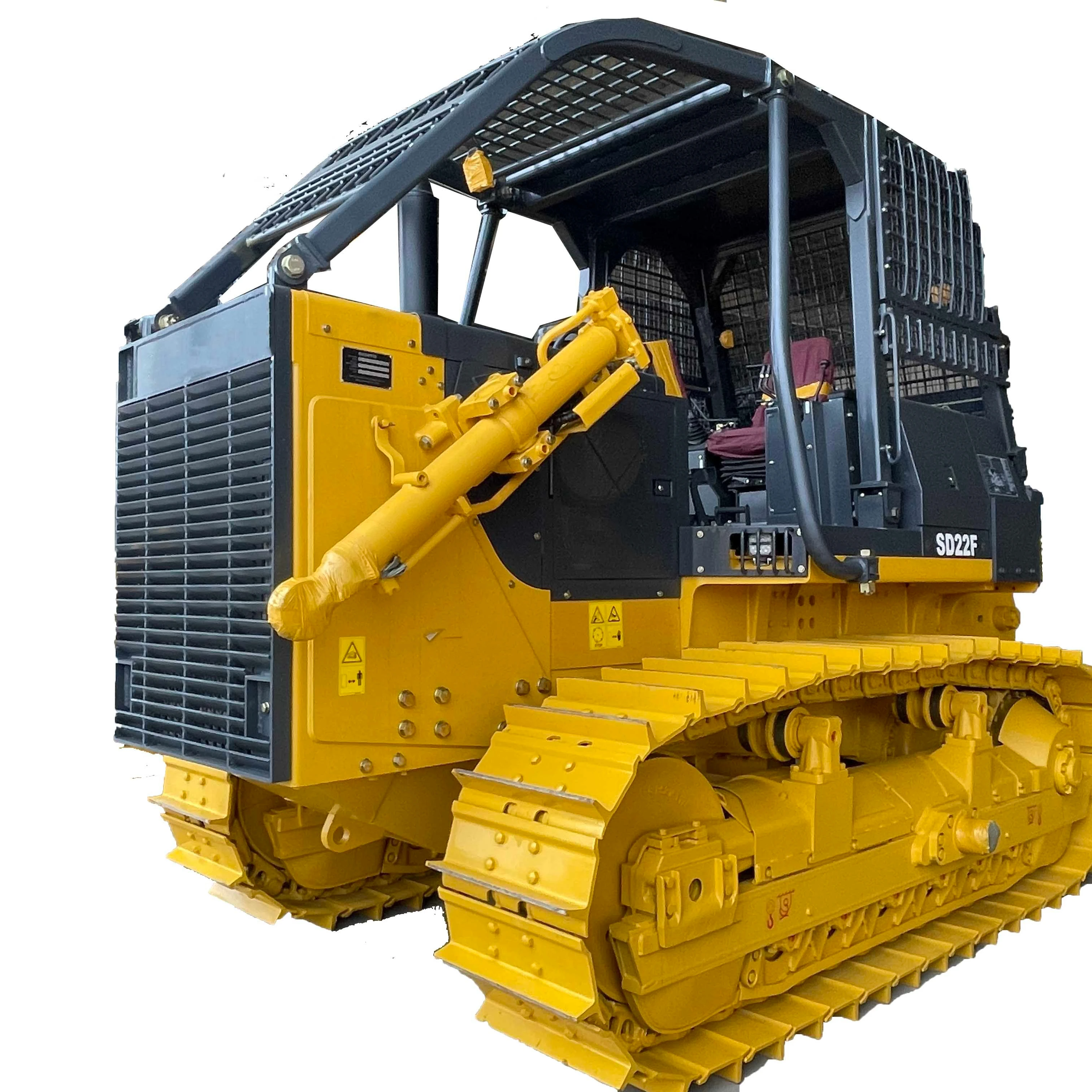 New forest bulldozer SD22F 220HP with rops cabin
