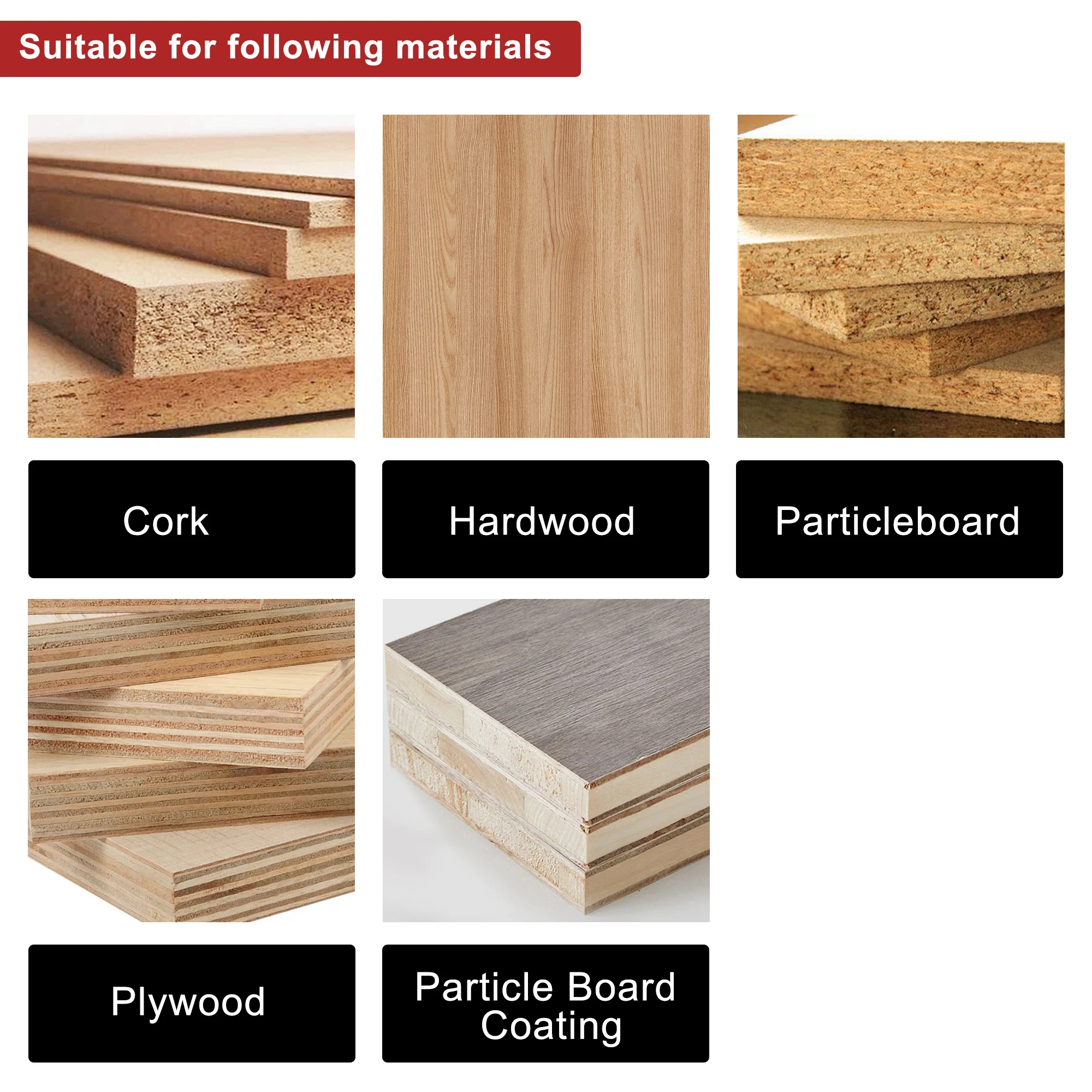 HERZO 210mm Circular Wood Saw Blade with 48T/60T/100T Cutting Blade for Wood