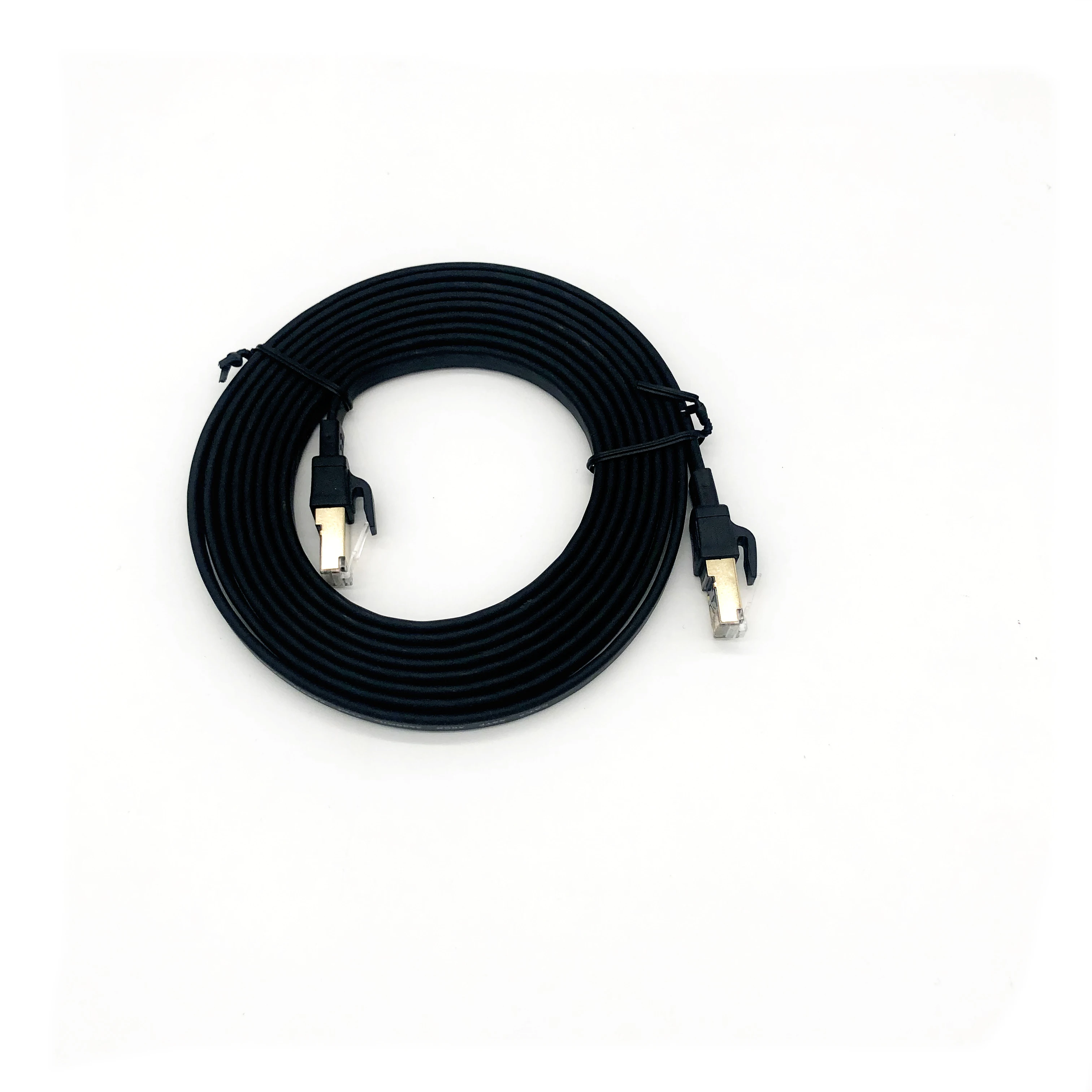 High Speed 30AWG Cat8 Network Internet LAN Cable with Gold Plated RJ45 Connector Patch Cords