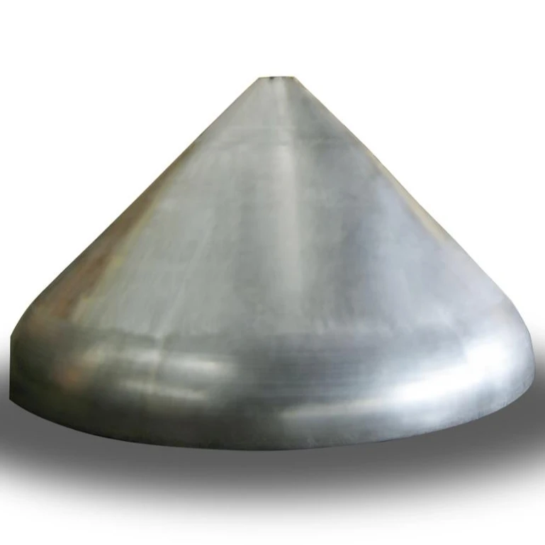 Manufacturer supply cone head conical dish end conical steel tube end