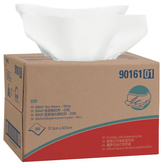 X60 X70 X80 multipurpose blue industrial cleaning nonwovens wipe roll non woven fabric heavy duty cloth