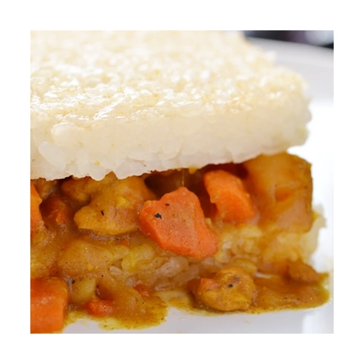 
High Quality Promotional Instant Food Delicious Curry Chicken Rice Hamburger 