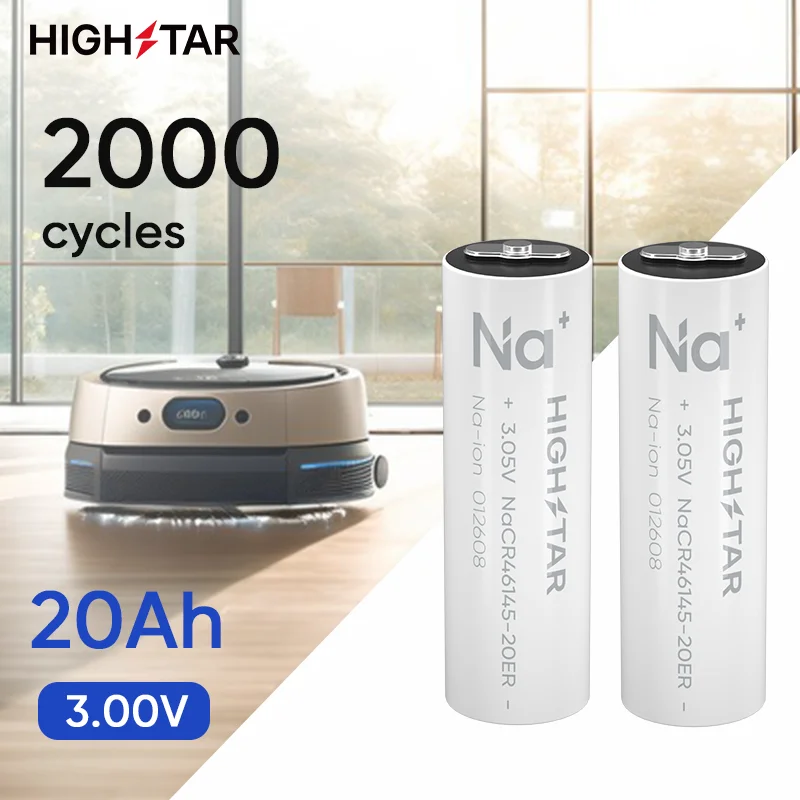 highstar sodium ion battery cell sodium ion battery  46145  3.1V 20AH  sodium-ion batteries Cylindrical cell for home appliances