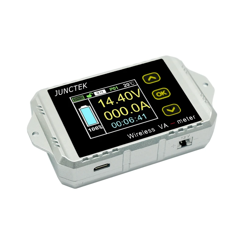 
 Высококачественный модуль индикатора емкости литиевого аккумулятора JUNCTEK VAT1200 100V 200A для автомобиля  