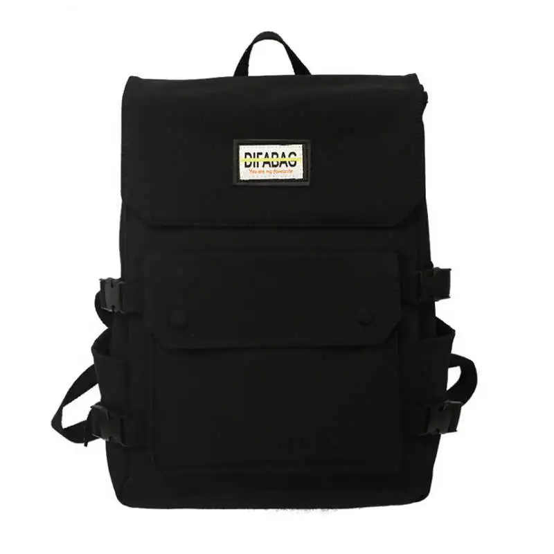 Schoolbag Fashion Trend Wild Ins Korean Version Student Backpack Unisex Large Capacity Breathable Backpack Wholesale