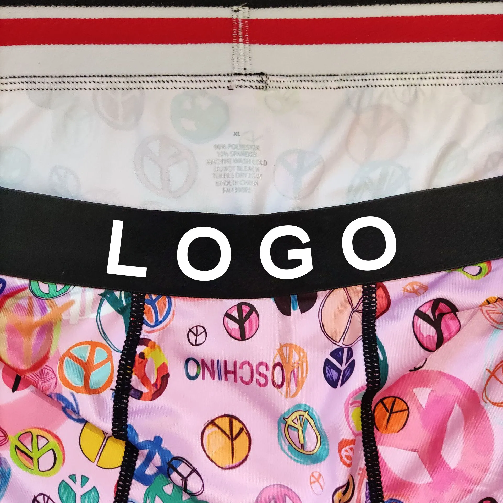 OEM 2022 Wholesale Men Underwear Print Boxer Briefs Shorts Male Plus Size Underwear