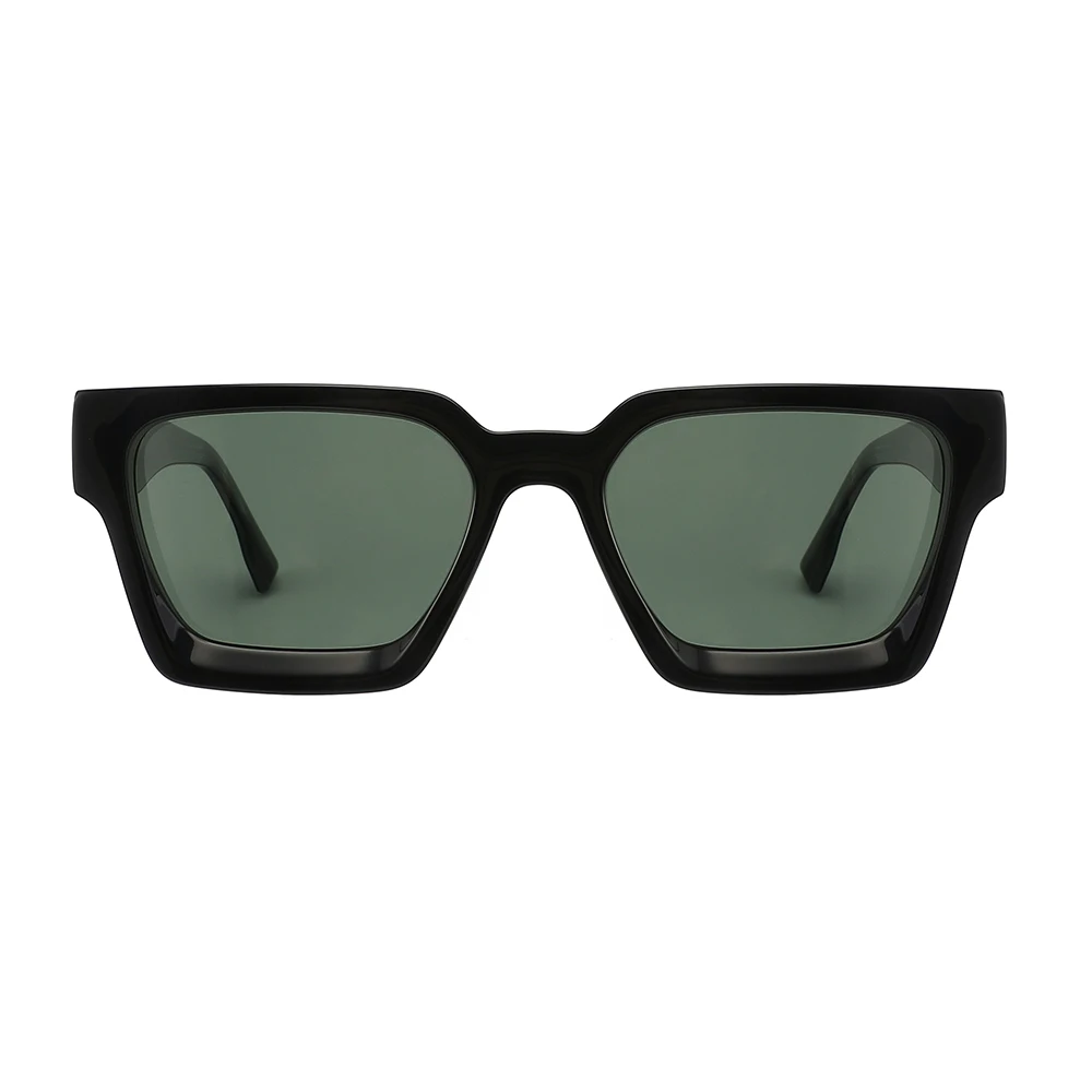 2023 Stylish Summer Holiday Beach For Men Women Cellulose Acetate Sun Glasses Thickness Square Acetate Sunglasses