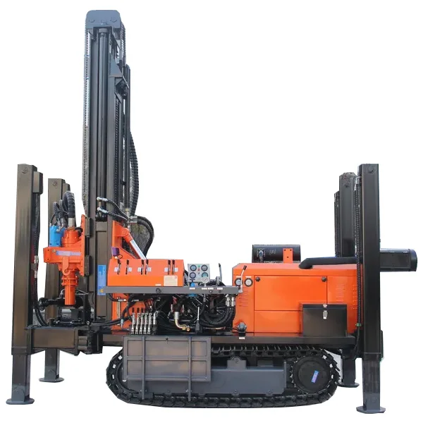 China 160 TS 200 Diesel Bore Hole Drill Rig for Water Small Well Mine Drilling Rig Machine Yiwu