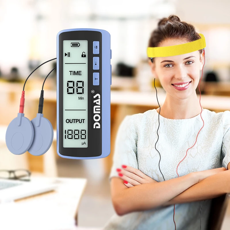 Электрическая стимуляция головного мозга DOMAS TDCS нейрообратная Магнитная терапия десятки терапевтических процедур для успокоения сна