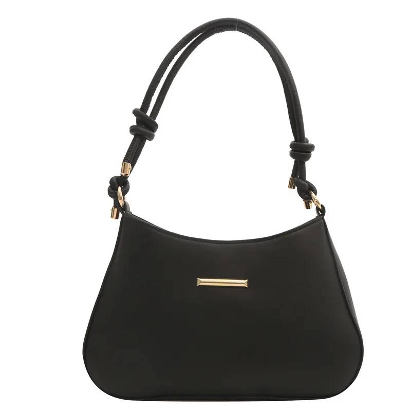 2024 6 Colors Lock Casual Messenger Bag Letter Fashion  One-Shoulder Underarm Bag Chains Candy Color Button New