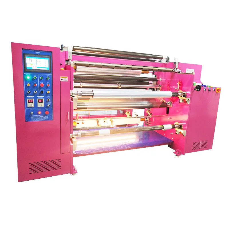 Jumbo Roll PET OCA CPP PC PVC PE Film and  Fabric Automatic laminating machine cutting machine