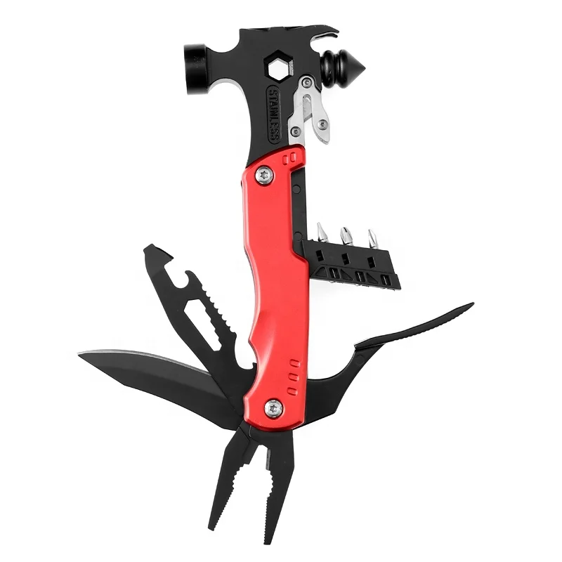 New EDC Multi-Purpose Tools Foldable Life-saving Tools Hammer Mini Broken Glass Car Safety Hammer
