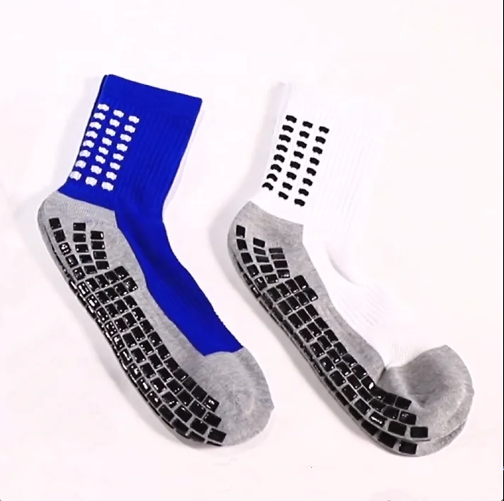 wholesale thick sports socks football anti slip socks