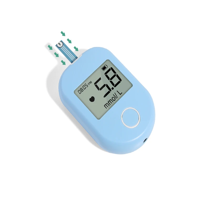 Medical Grade Blood Glucose Meter Seniors Blood Glucose With Test Strips Assay Glucometro Glucometer Quick devliery glucometre