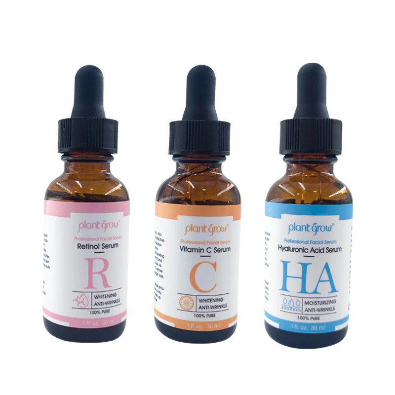 
Private Label Skin Care Brightening Vibrant Glamour Vitamin C Serum With Hyaluronic Acid 