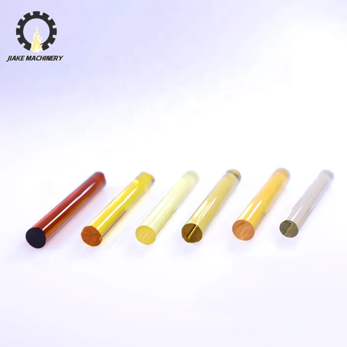 Clear round glass rod lightning rod glass ball glass fiber fishing rod