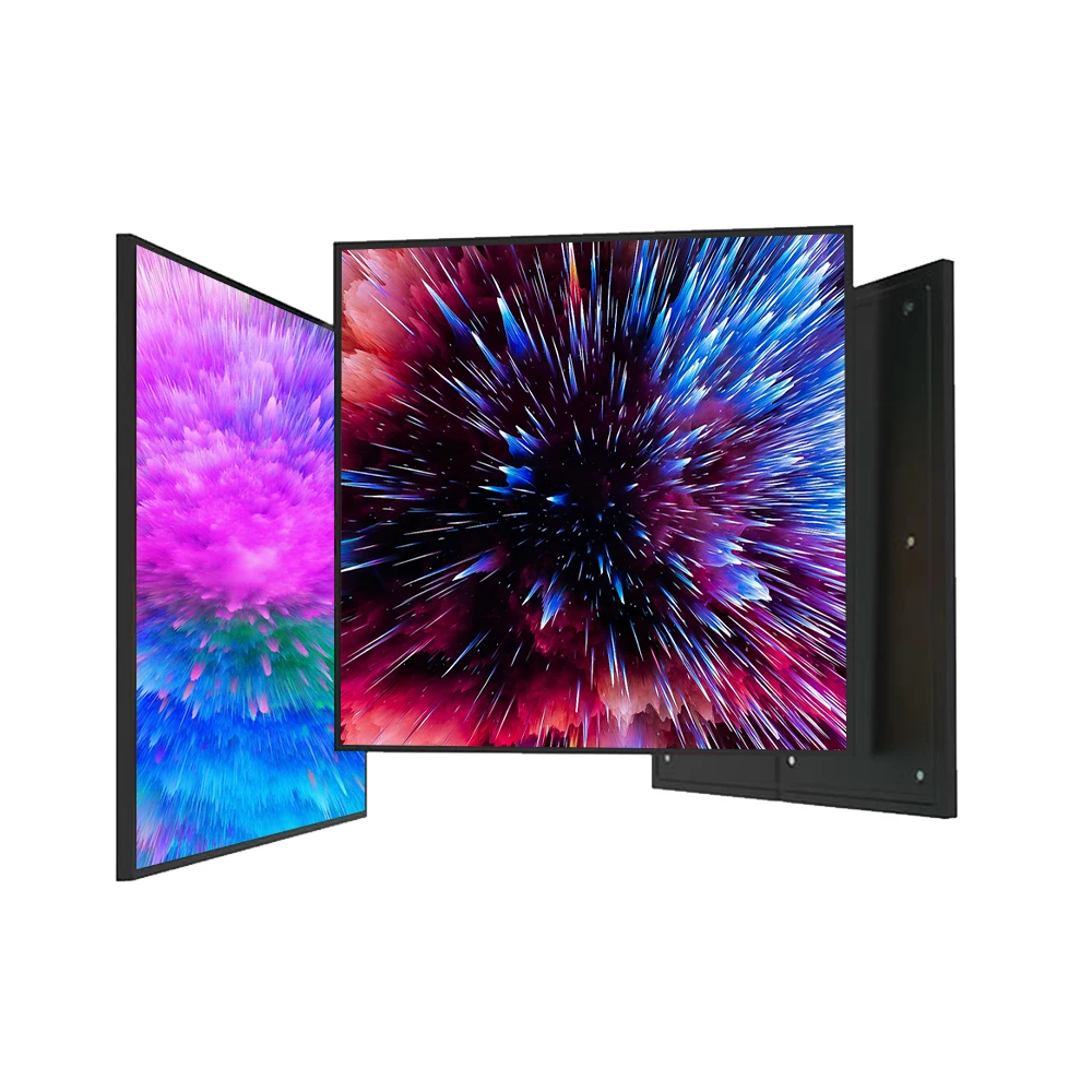 33 Inch High Definition Square LCD Advertising Monitor Wall-Mounted Square LCD Display