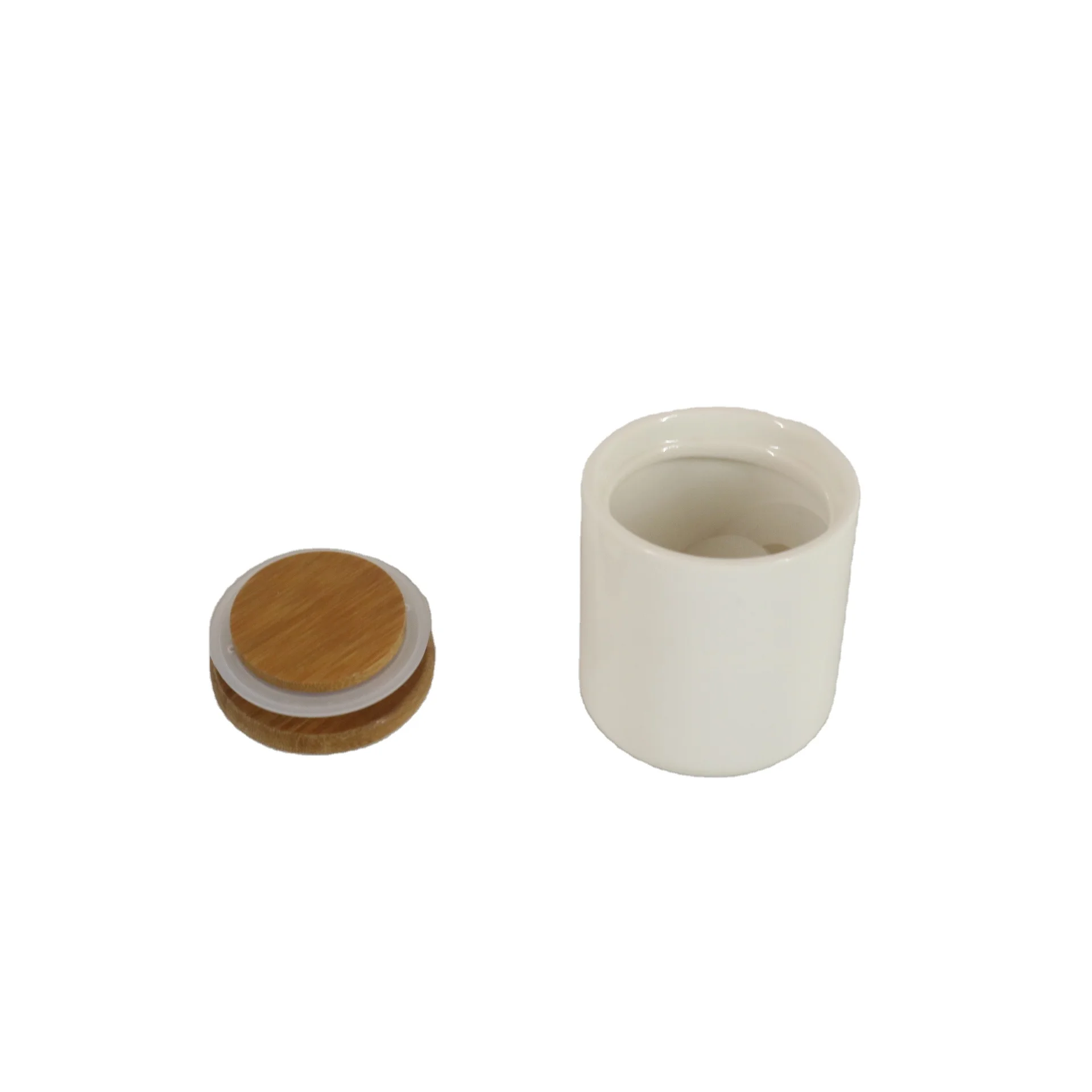 ceramic candle jars for tealight SPA massage melt jar with spout Wax Warmer oil burner candle holder vessel