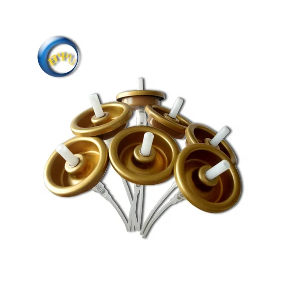 Серебристая алюминиевая чашка аэрозольный насос клапан и привод насоса аэрозоль для увлажнения