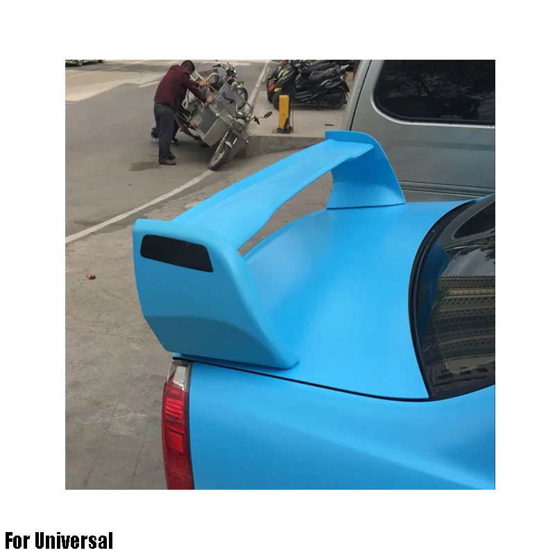 
ABS Primer Painted Back Rear Spoiler Lip Wing For universal car Rear Spoiler 