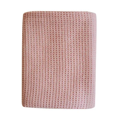 Wholesale Waffle pattern plain Color 100% Cotton Cleaning Dish Cloth kitchen towel mat towel