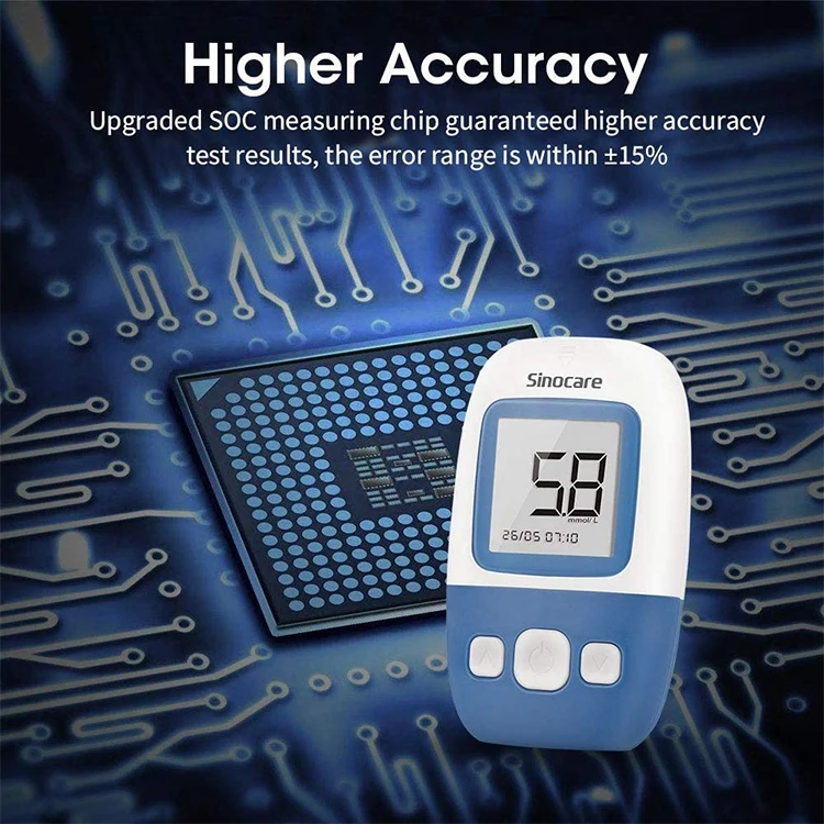 
The best blood pressure and smart sugar blood glucose monitoring device band without blood no prick 