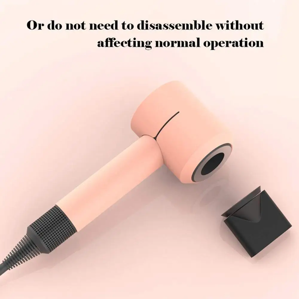 
For Dyson Hair Dryer Reusable Non-Slip Waterproof Recyclable Silicone Covers Skin 