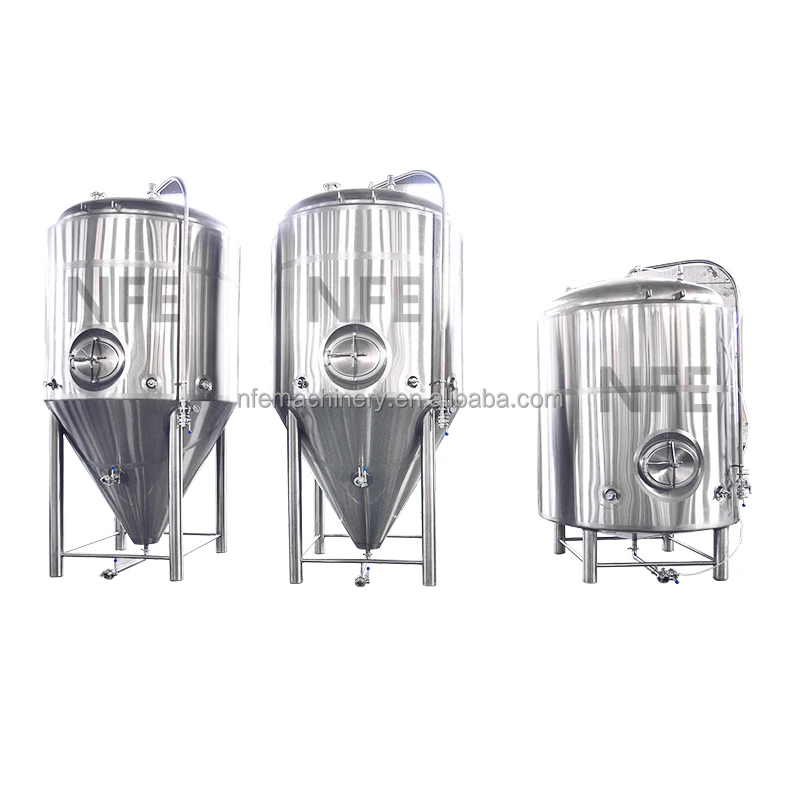 1500L 15HL Micro Winery Equipment 304 Stainless Steel Cooling Jacketed Wine Fermentation Tank