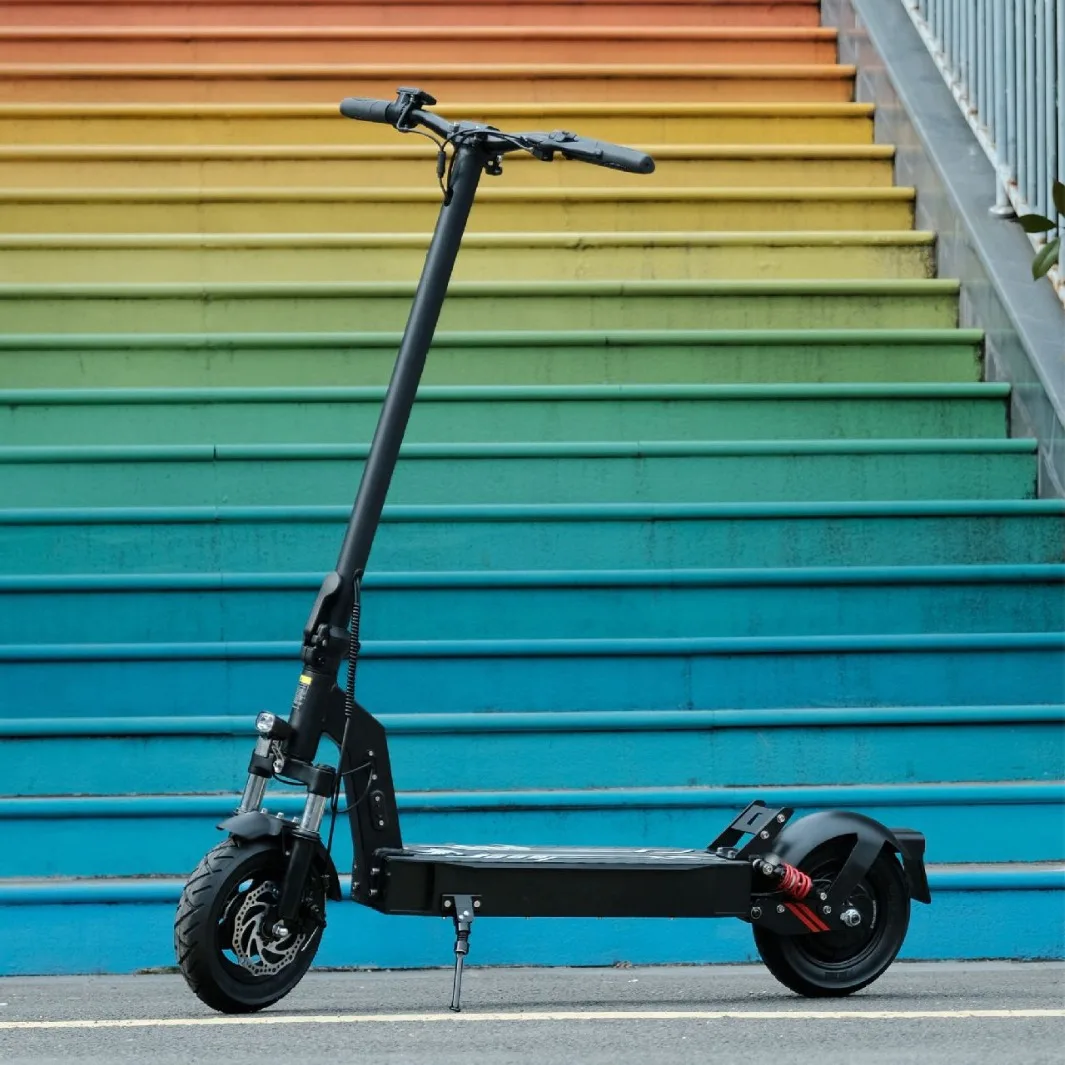 48V/36V 13Ah Foldable Electric Scooter 500W Power Smart Electronic Motor 10 Inch Wheels 2A Charger Max 30km/h Unisex