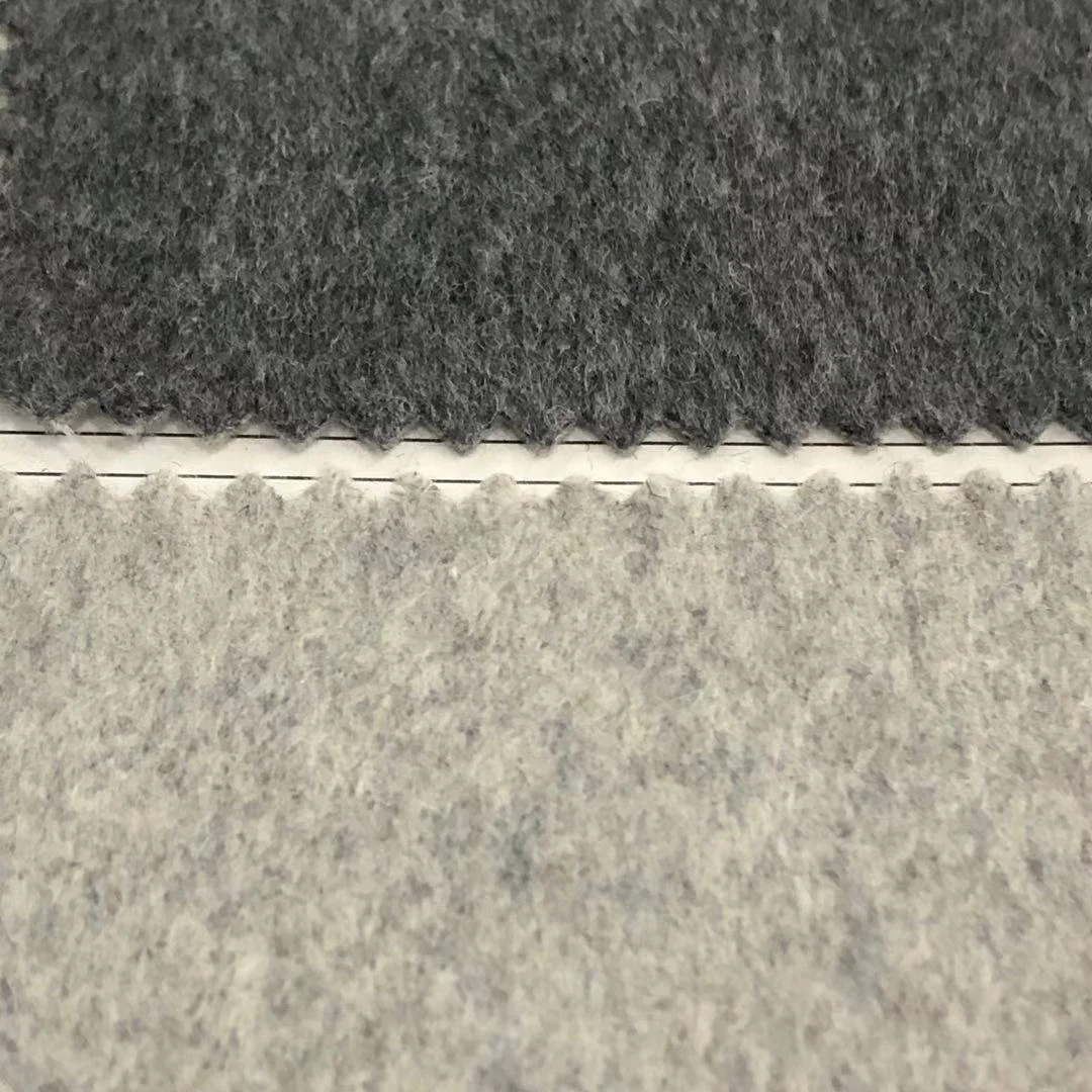 30% Wool800g/m plain wool fabric for coats Double sided wool fabric