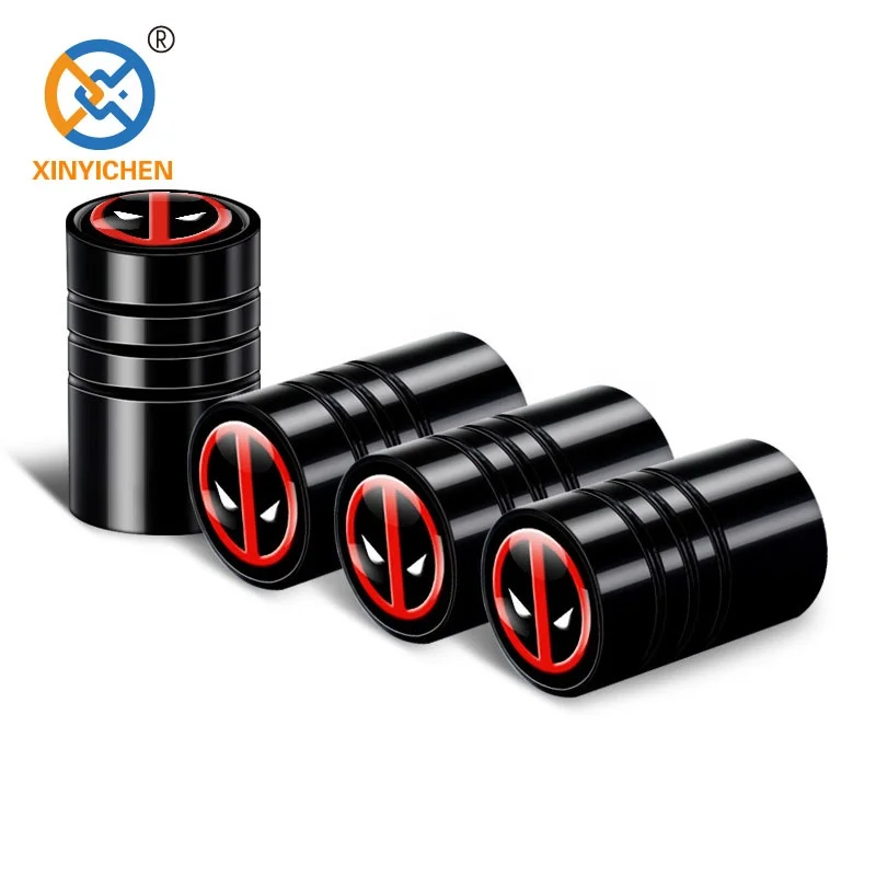 Color Aluminum Alloy Air Dust Cover Caps with Custom logo Wheel Tire Rim Valve Stem Caps