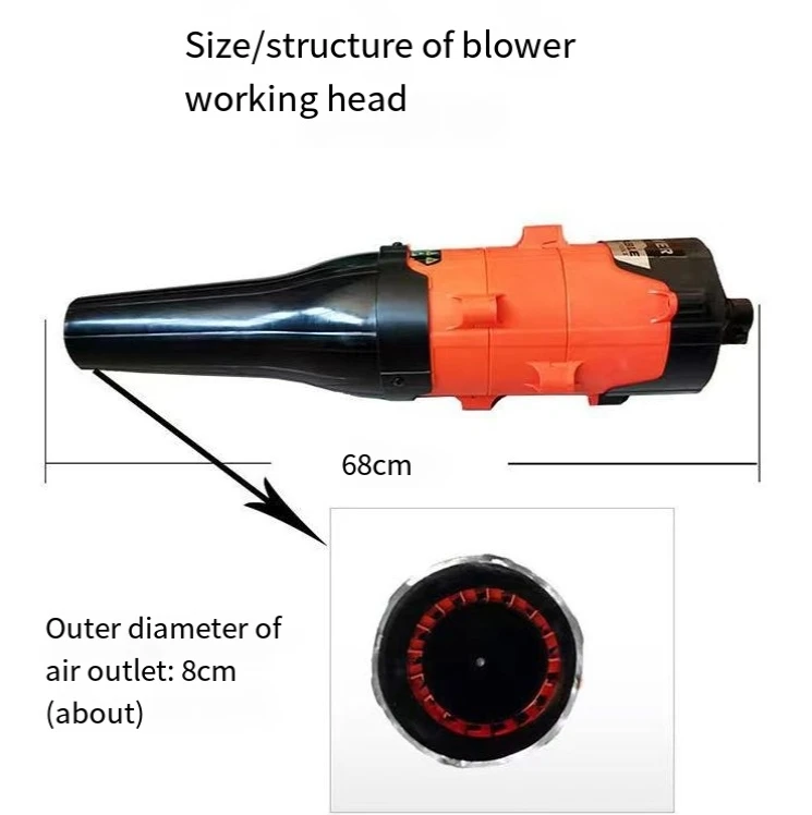 Sprayer spray head Gasoline hair dryer blowing leaves blowing dust magic