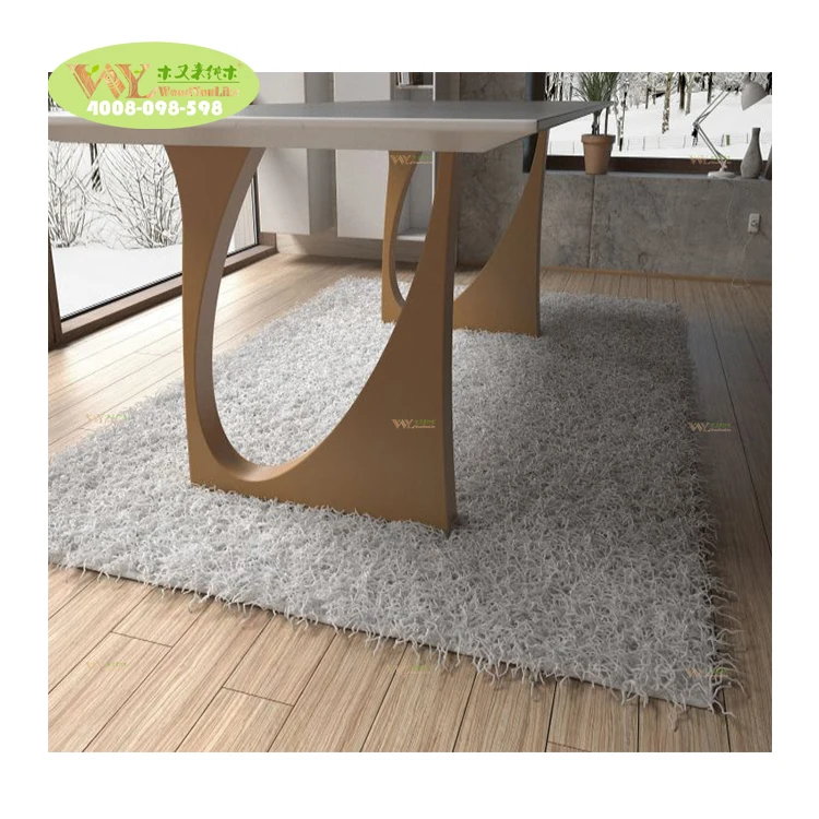 Designer Edition Metal Dining Table Legs Steel Furniture Base Design For Restaurant Table And Work Tabletop