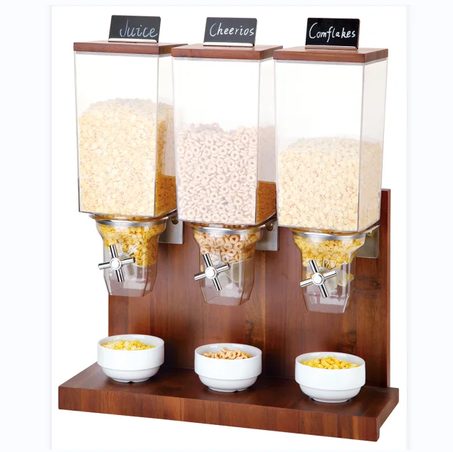 Hotel Restaurant Buffet Cereal Dispenser Cornmeal Dispensers 15L