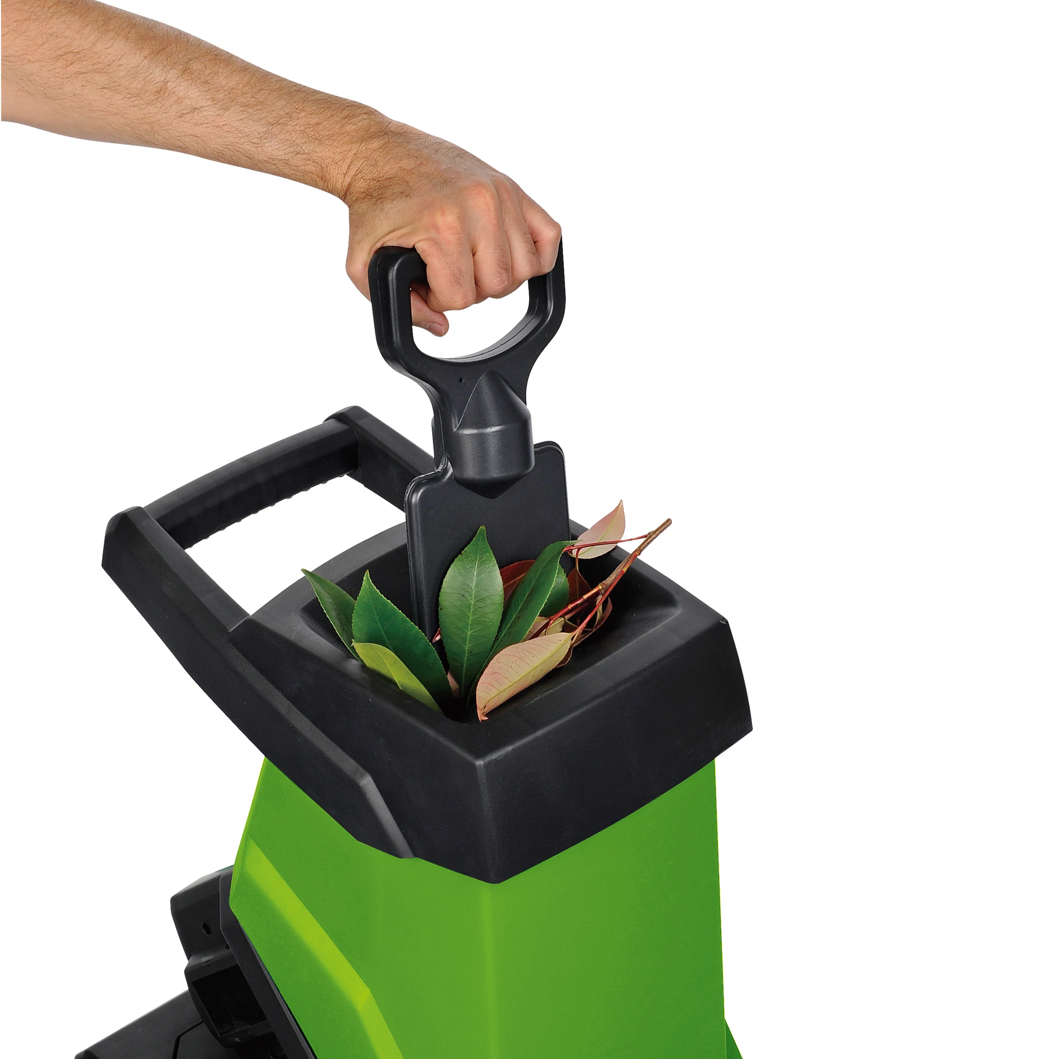 VERTAK 2500W Garden Electric Branch Cutting High Power Wood Chipper Shredder