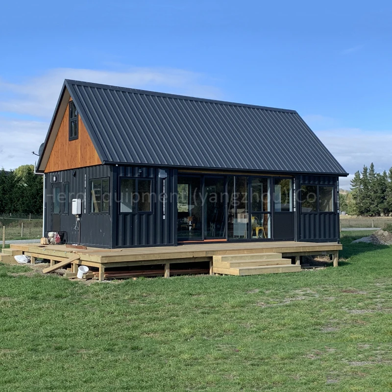 Living shipping container home tiny modular home Portable prefab foldable container house cheap prefabricated house