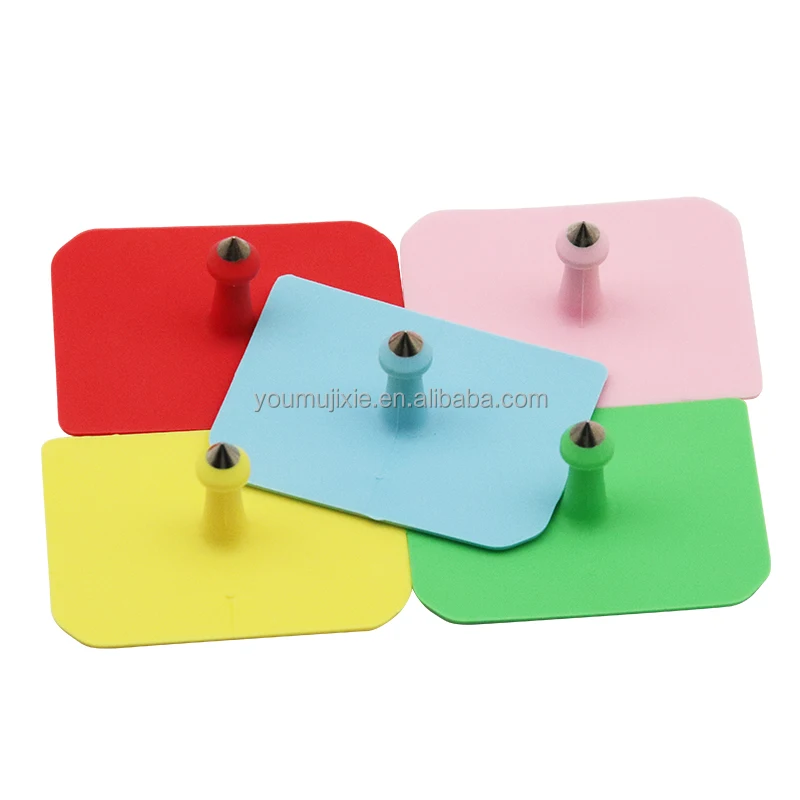 New Design Animal Large Square Ear Tags Pig Sheep Goat Cattle Square Eartags for Farm Equipment