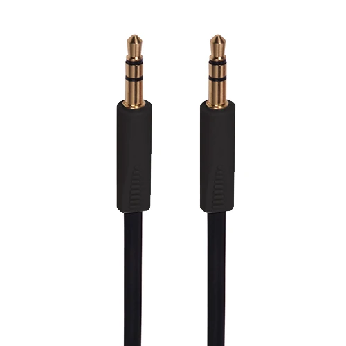 3.5mm Mini Stereo Audio Cable for Microphones, Speakers and Headphones Aux Cable (Round / Flat Avialiable)