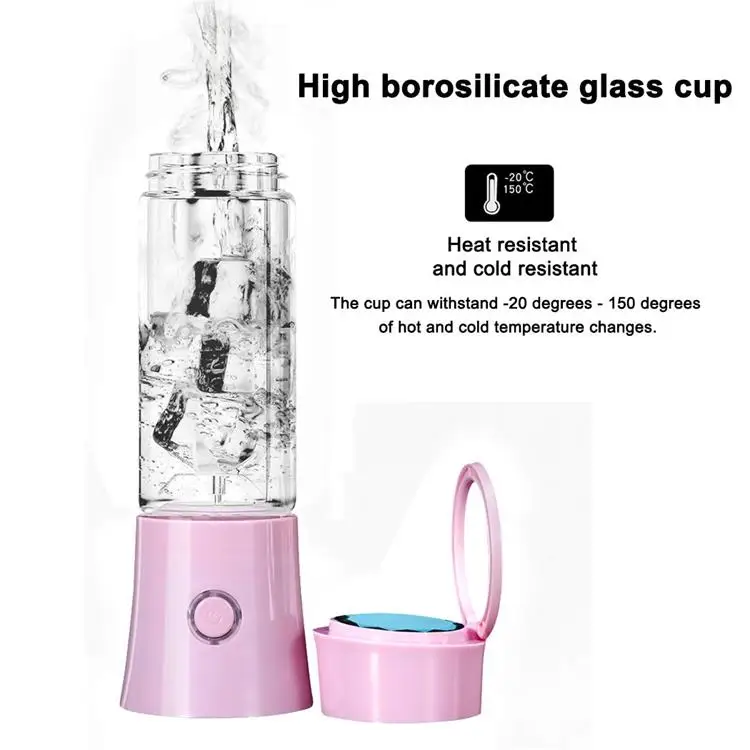Small Electric Blender USB Mini Vegetable Fruit Rechargeable Juicer Portable Mixer Juicers Cup Ice Portable Smoothie Blender