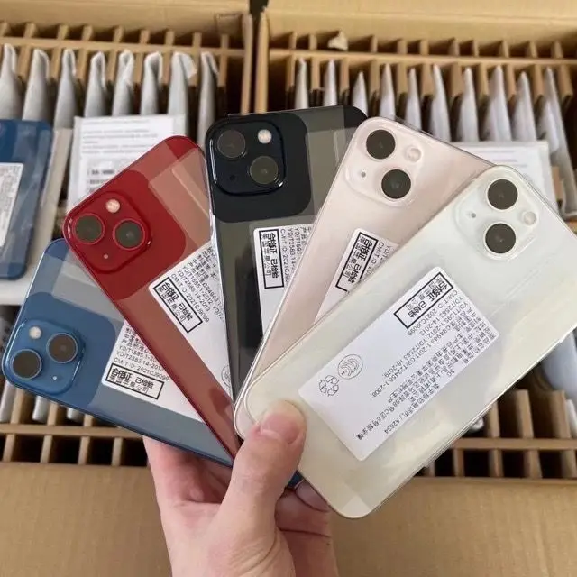 Wholesale Factory price Used mobile phone for iPhone 13 256Gb 128Gb Second Hand Phone Unlocked Mobile Phone