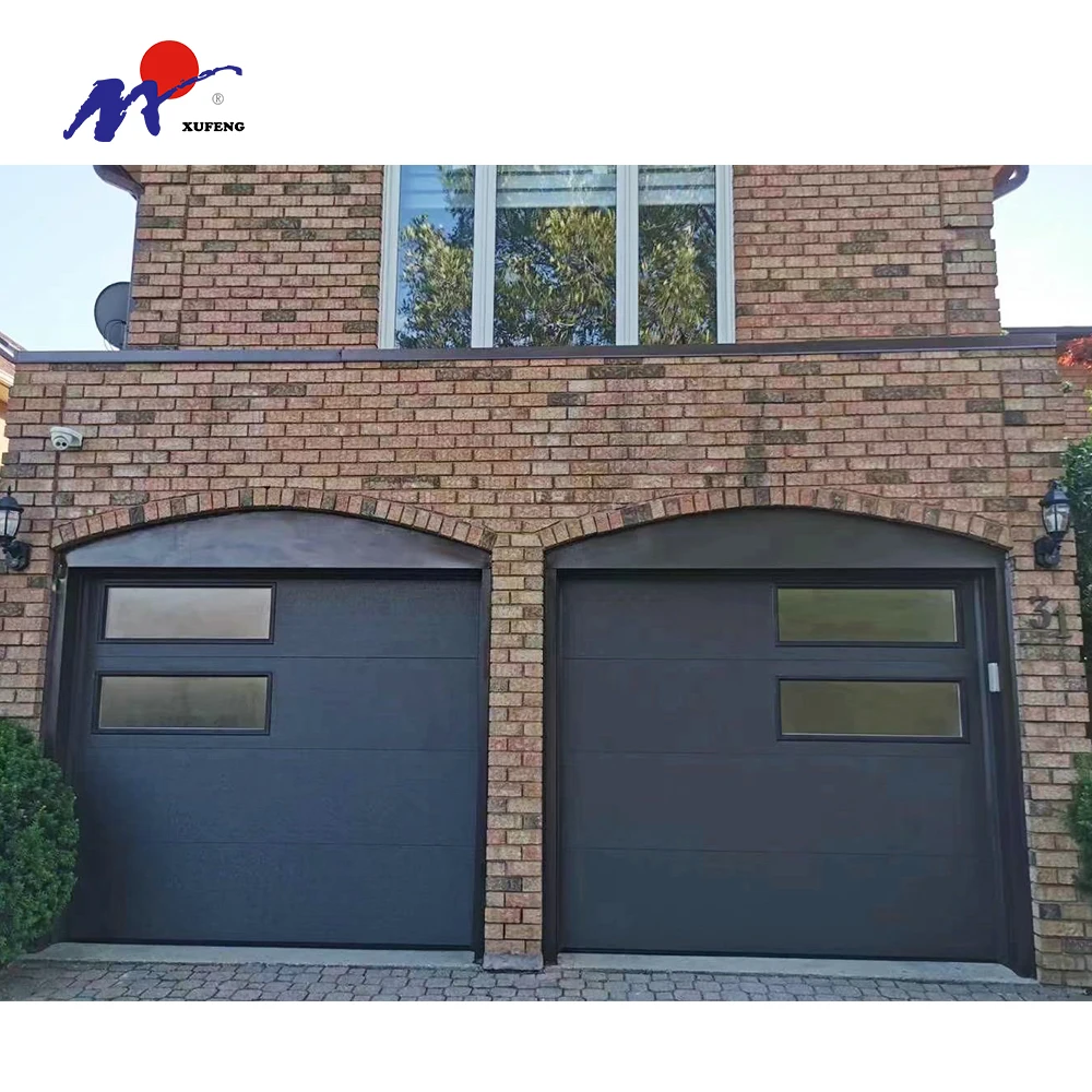 Security Double Car Large Sectional Villa 10 X12 Garage Door for homes