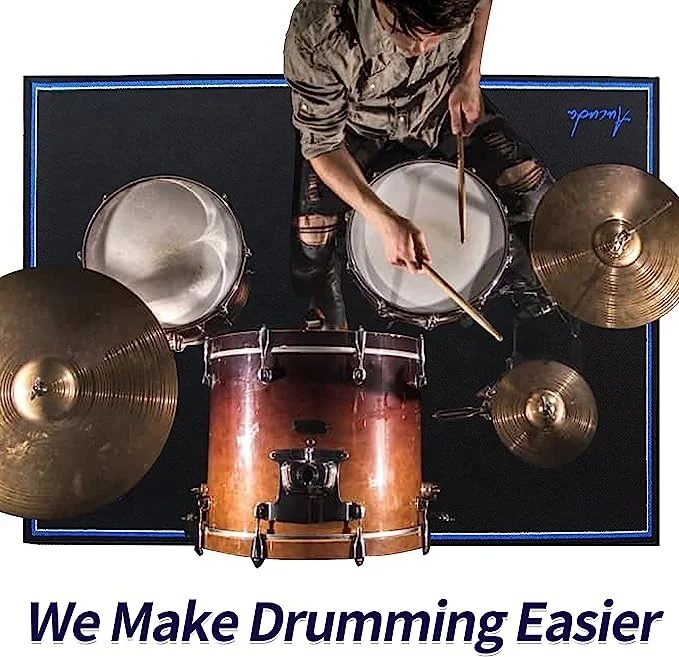 Professional Musical Instrument Bass Drum Snare Blanket Electronic Drum Kit Rugs