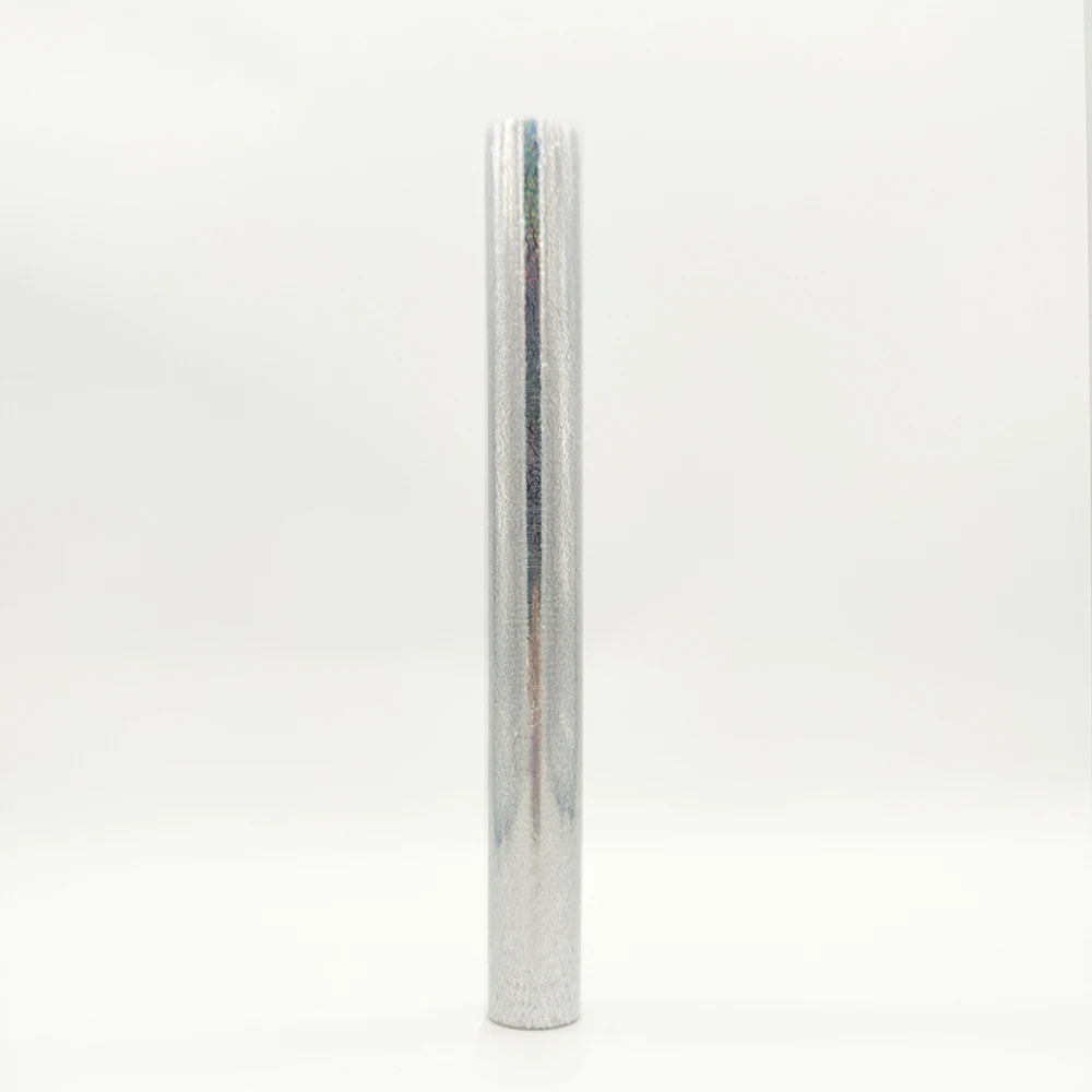 15 mic thickness rose pattern hot stamping transfer foil glue on fabric & leather