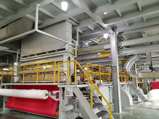 High Quality PP Nonwoven Felt Making Machine Home Textile Fabric Making  Machinery